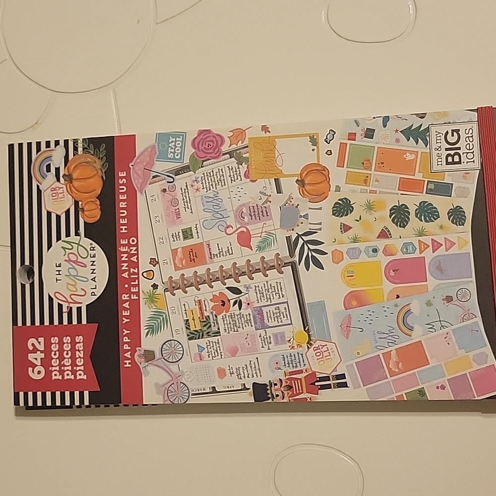Happy Planner Sticker Book - Happy Year